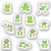 Stickers Petite grenouille (Recto)