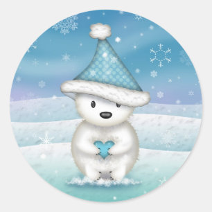 Stickers Petite Ours Polaire