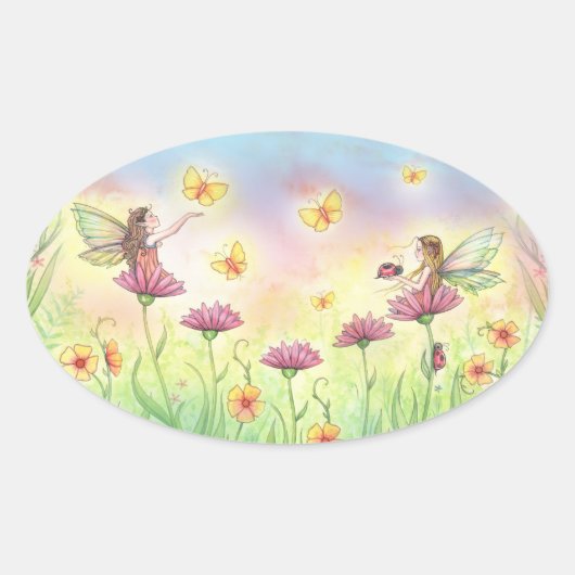 Stickers Petites Soeurs Fées Douces (Devant)