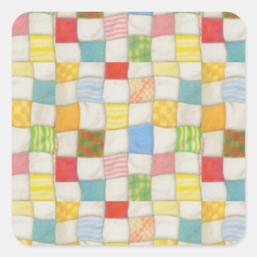 Stickers petits Carrés CRAZY (Devant)