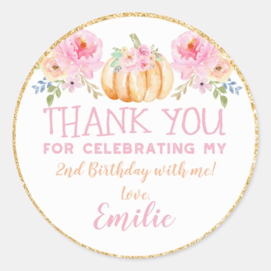 Stickers Petits Citrouilles (Devant)