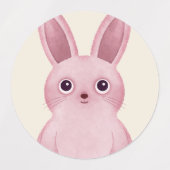 stickers petits lapins roses (Design 1)