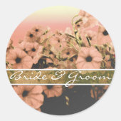 Stickers Pétunia Rose (Devant)