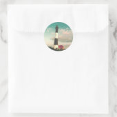 Stickers 'Phare de Fire Island au coucher du solei (Sac)