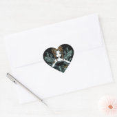 Stickers "Phoebe" Gothique Couture Papillon Fée (Enveloppe)