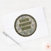 Stickers photo Camouflage (feuille de 6 gros bâton (Enveloppe)