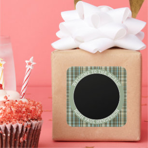 Stickers Photo Enfant Plaid Boy