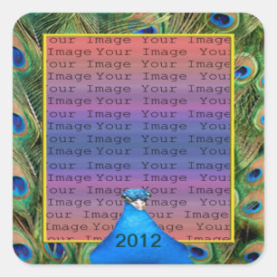 Stickers photo Mariage Peacock