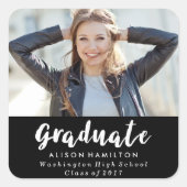 Stickers Photo Moderne Chic Graduation (Devant)