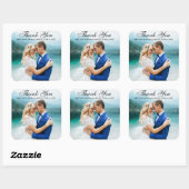 Stickers photo moderne Merci mariage BT Sq (Feuille)