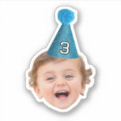 Stickers Photo Personnalisé Photo (Devant)