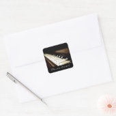 Stickers Piano-Key AMOUREUX DE LA MUSIQUE (Enveloppe)