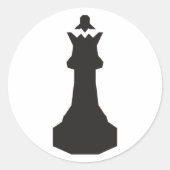 Stickers Piece Black Chess (Devant)