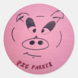 Stickers Pig Parker (Feuilles de 6 ou 20)