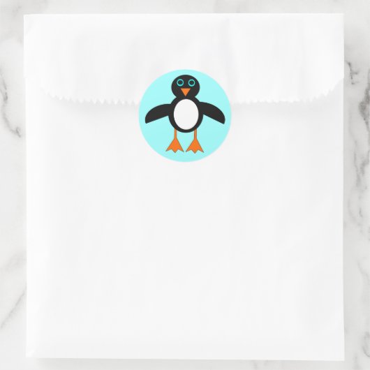 Stickers Pingouin mignon (Sac)
