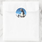 Stickers Pingouin Polaire (Sac)