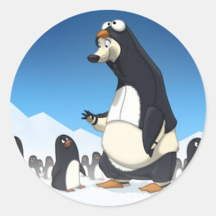 Stickers Pingouin Polaire