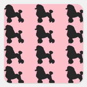 Stickers Pink Poodle Inspiré Jupe