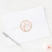 Stickers Pink Unicorn Anniversaire (Enveloppe)