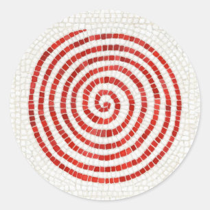 Stickers PINWHEEL MOSAIN Large rond