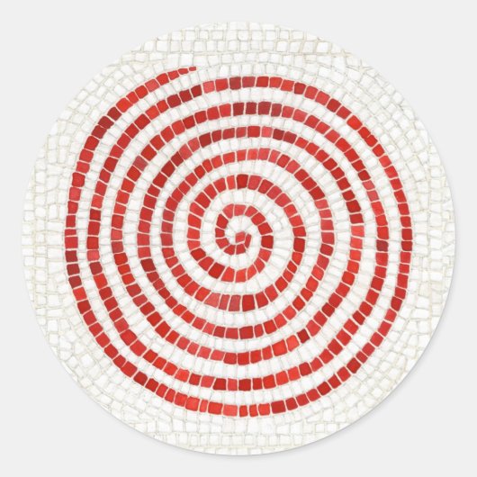 Stickers PINWHEEL MOSAIN Large rond (Devant)