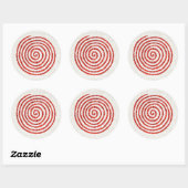 Stickers PINWHEEL MOSAIN Large rond (Feuille)