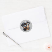 Stickers Pipette Rottweiler (Enveloppe)