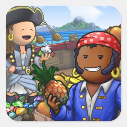 Stickers Pirate (Devant)