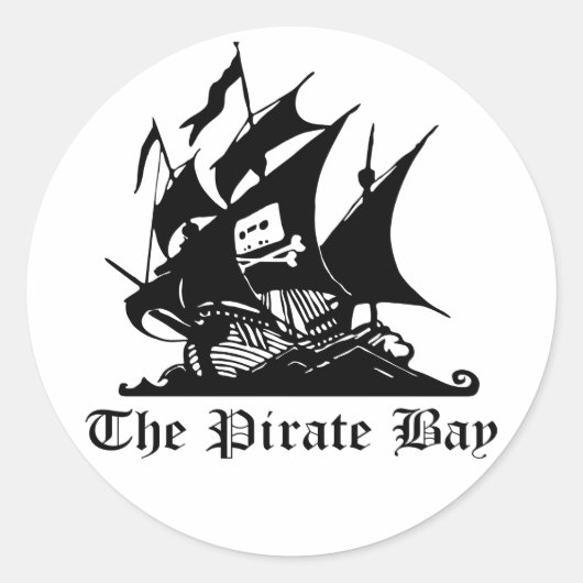 Stickers Pirate Bay (Devant)