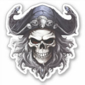 Stickers Pirate's Mark: Bold Sticker Designs (Devant)