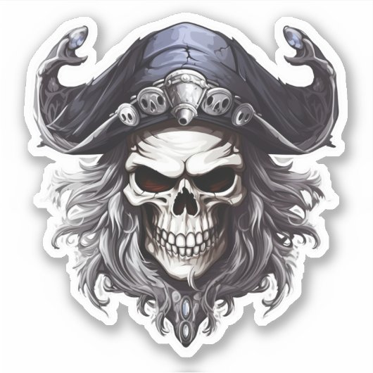 Stickers Pirate's Mark: Bold Sticker Designs (Devant)