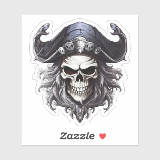 Stickers Pirate's Mark: Bold Sticker Designs (Feuille)
