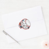 Stickers Pitcher De Baseball (Enveloppe)