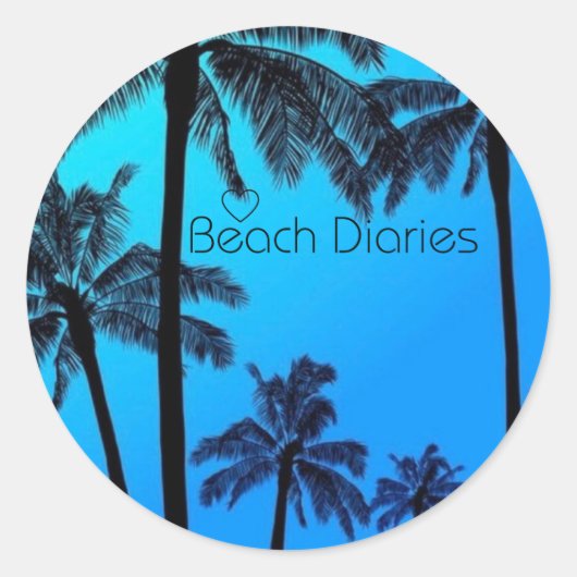 Stickers Plage 2024 (Devant)