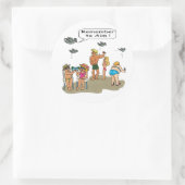 Stickers "Plage Droppings" (Sac)