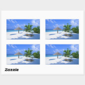 stickers plage Paradise (Feuille)