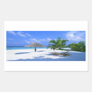 stickers plage Paradise