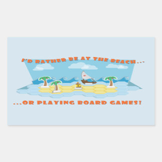 Stickers Plages et Jeux de société