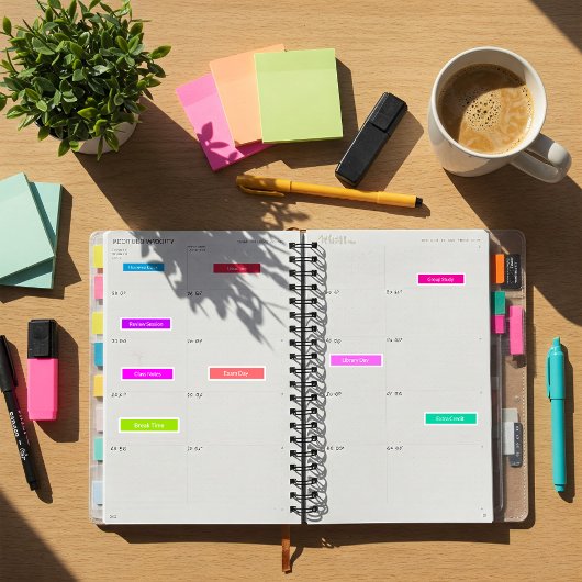 Stickers planificateurs pour étudiants : études et