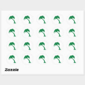 Stickers Plante Green Palm Tree (Feuille)