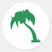 Stickers Plante Green Palm Tree (Devant)