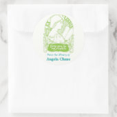 Stickers Plaque Art Nouveau (Sac)