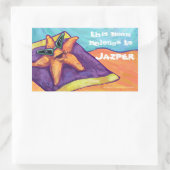 Stickers Plaque de bronzage Starfish (Sac)