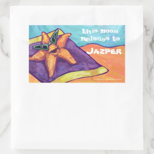 Stickers Plaque de bronzage Starfish (Sac)