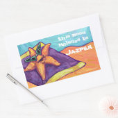 Stickers Plaque de bronzage Starfish (Enveloppe)