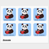 Stickers Plaque de lecture Panda (Feuille)