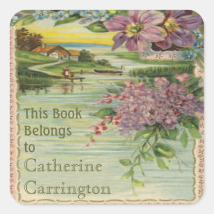 Stickers Plaque Ex Libris vintage