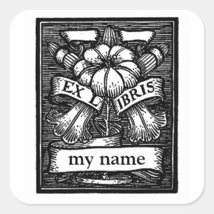 Stickers Plaque Fleur