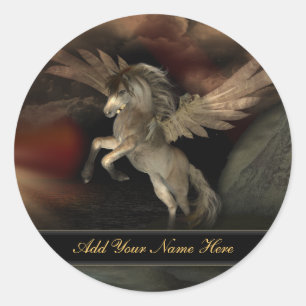 Stickers Plaque Pegasus