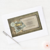 Stickers Plaque Steampunk Dirigible Air Tour (Enveloppe)